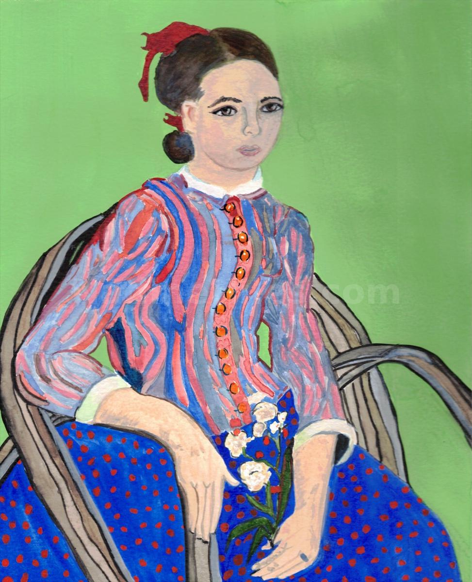 La Mousme - Nadine Hiles Toronto Artist