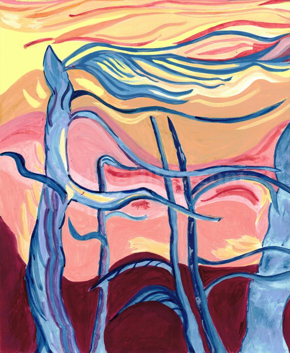 Sunset on Manitoulin Island Nadine Hiles